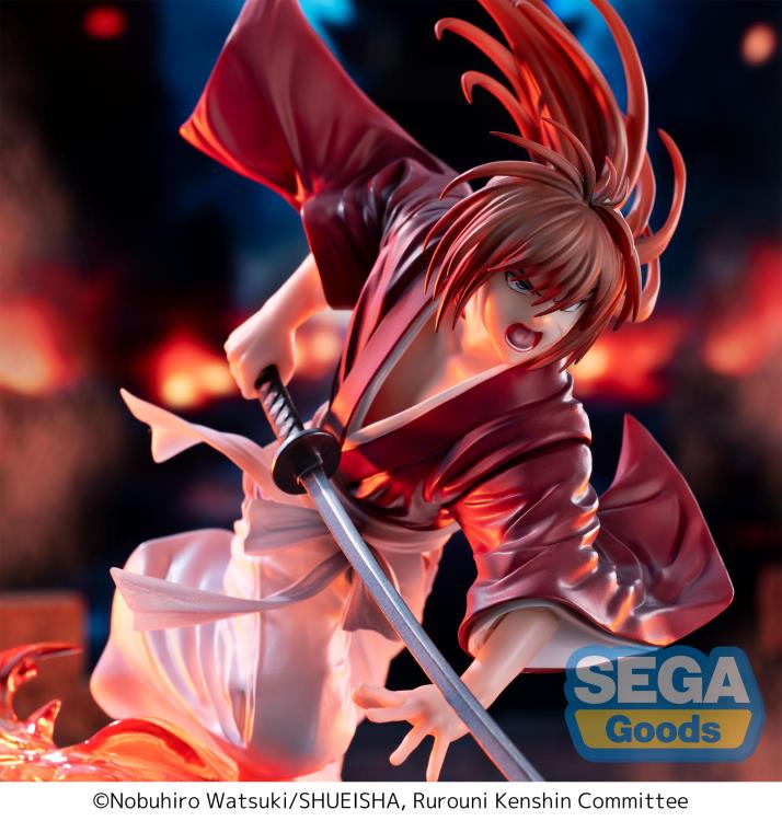 SEGA LUMINASTA FIGURE RUROUNI KENSHIN - KENSHIN HIMURA SEGA LUMINASTA FIGURE RUROUNI KENSHIN - KENSHIN HIMURA